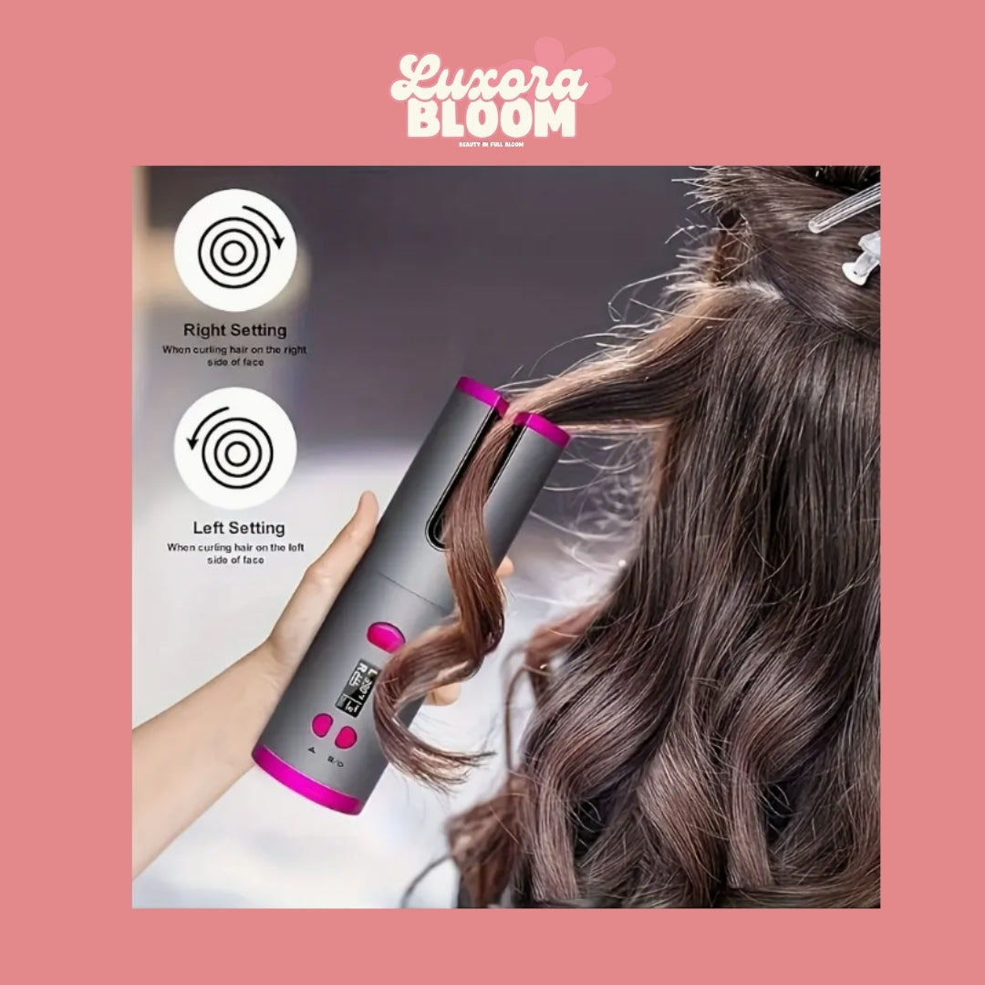 Luxora CurlPro™ - Cordless Automatic Curler