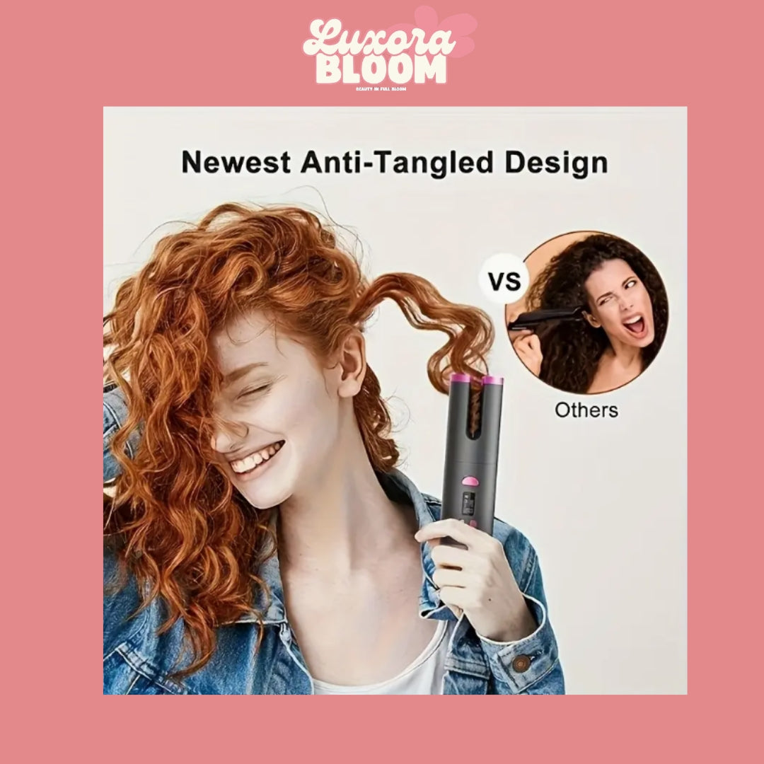 Luxora CurlPro™ - Cordless Automatic Curler