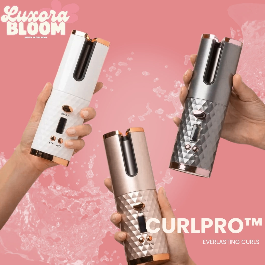 Luxora CurlPro™ - Cordless Automatic Curler